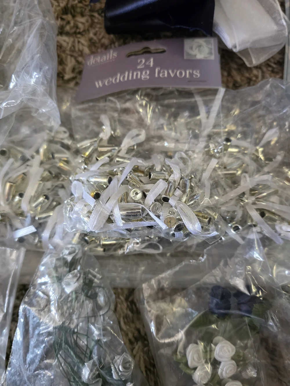 Leftover Wedding/formal Event Supplies.
